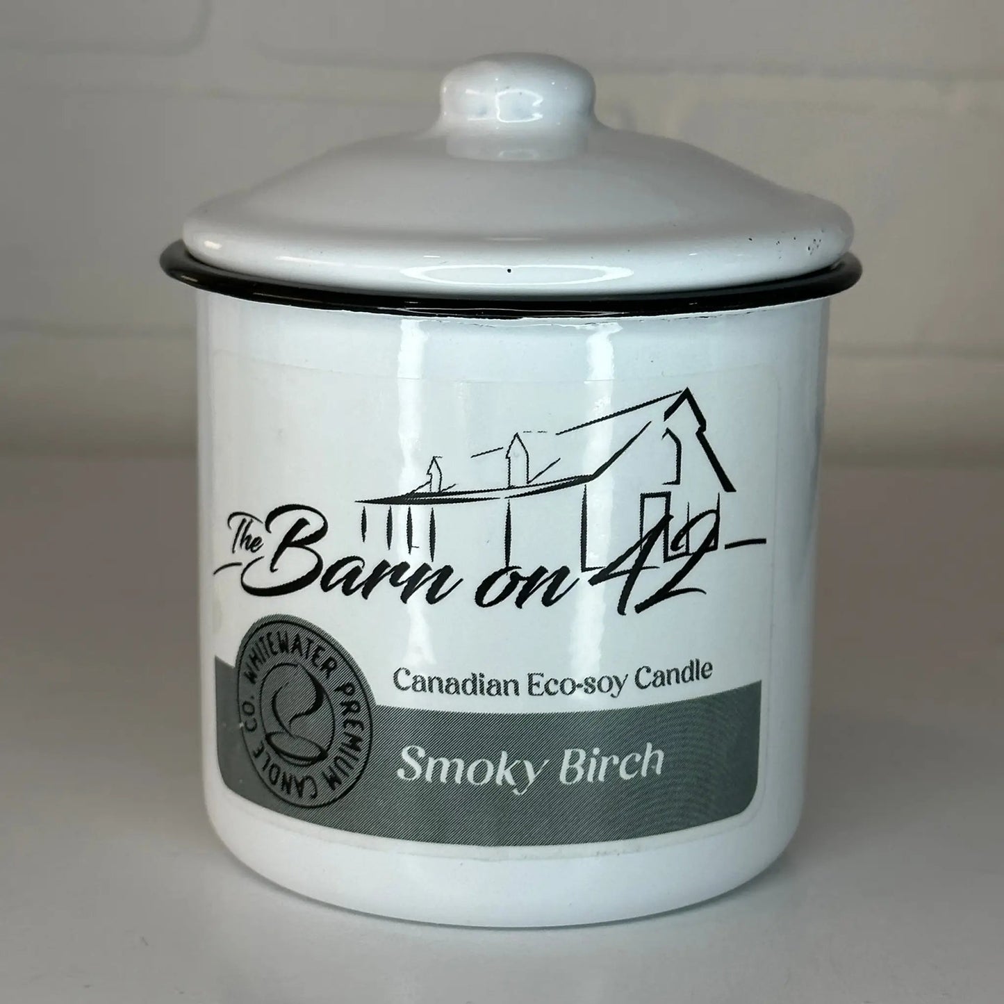 Smoky Birch Eco-Soy Candle Whitewater Candles