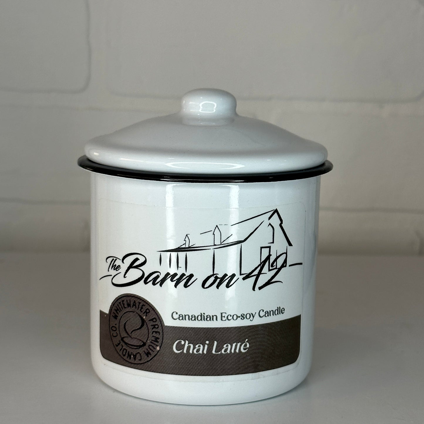 Chai Latte 9 oz Eco-Soy Candle Whitewater Candles