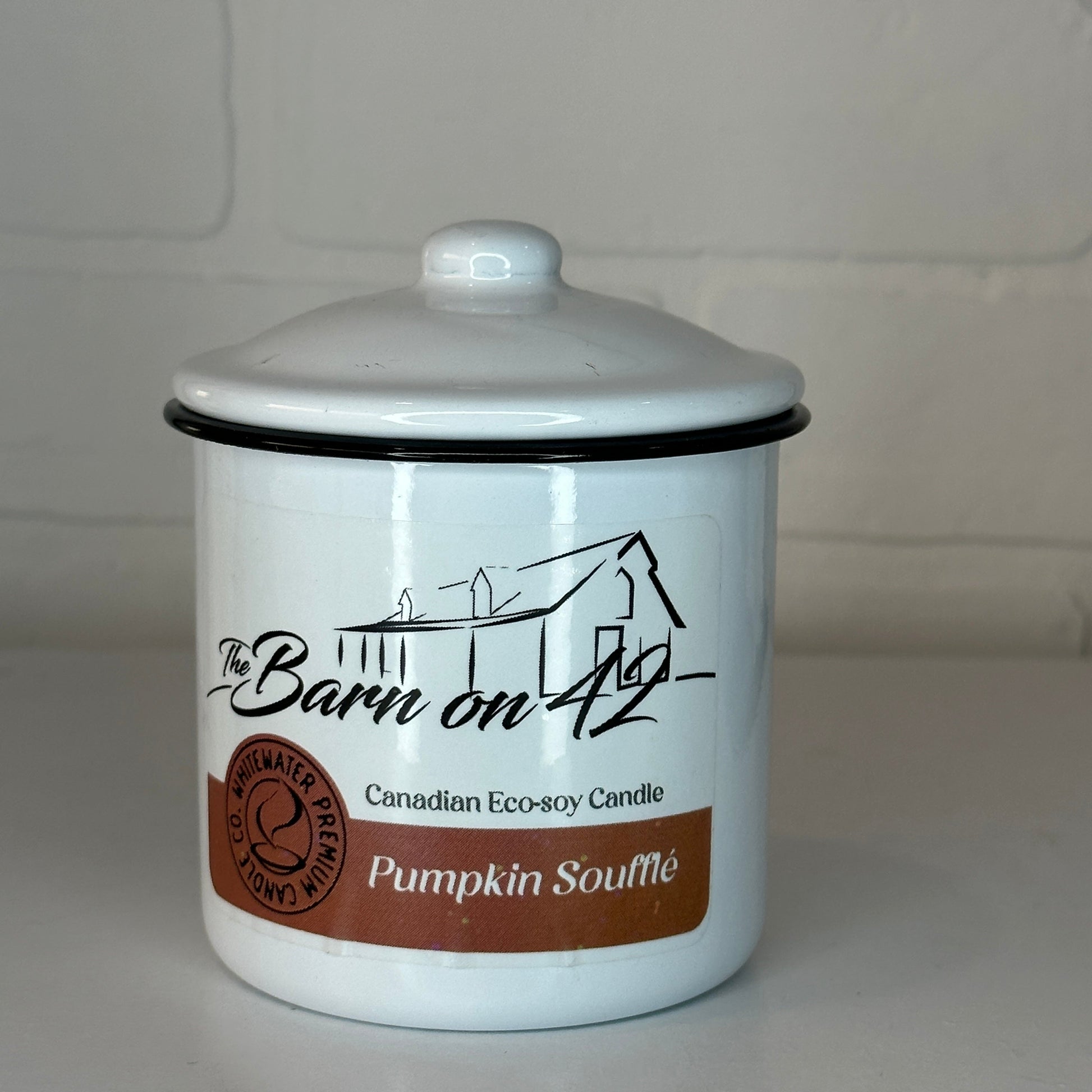 Pumpkin Souffle 9 oz Eco-Soy Candle Whitewater Candles