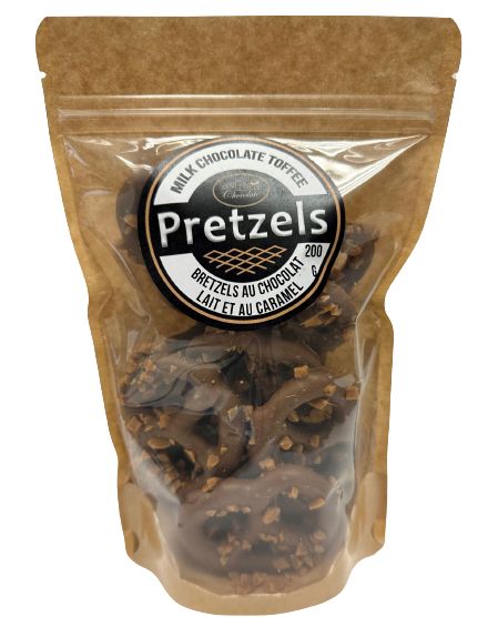 Milk Chocolate Toffee Pretzels