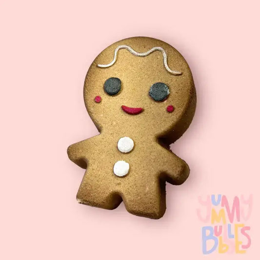 Gingerbread Man Bath Bomb (120g)