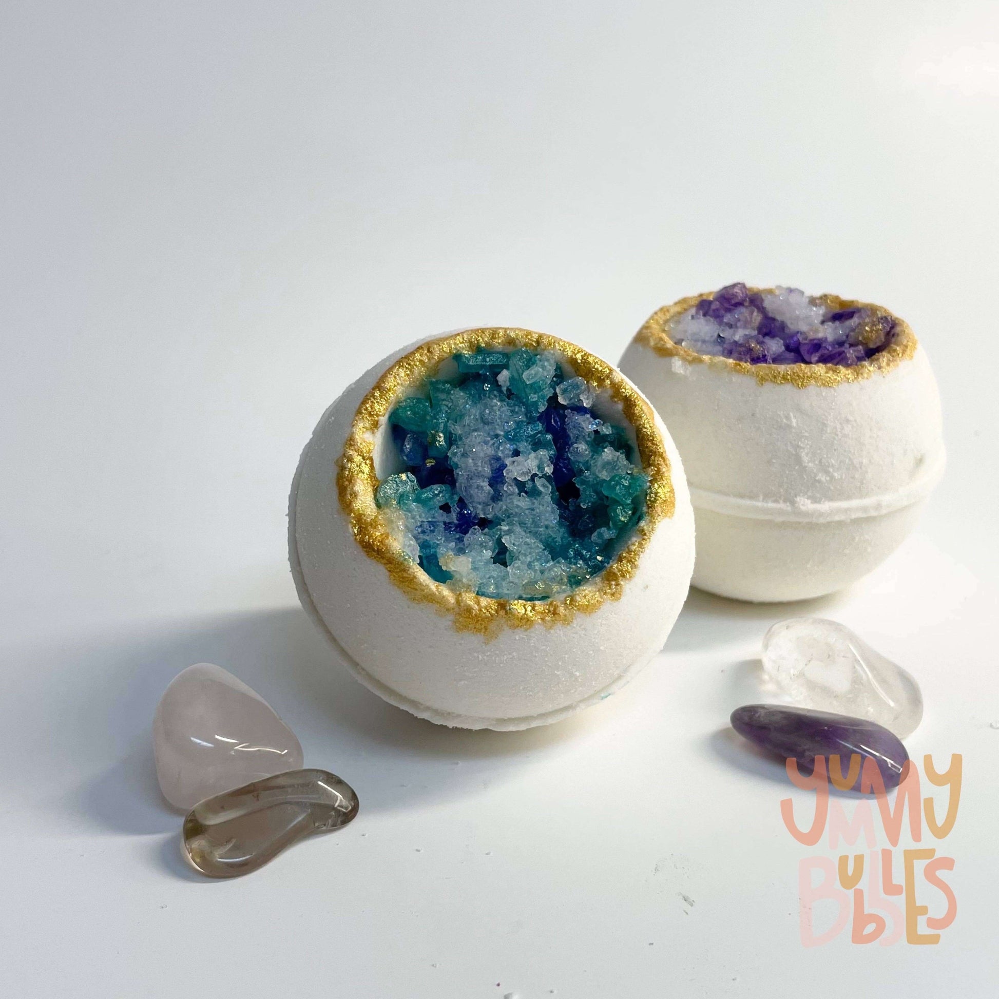 Bath Bombs - Bath Fizz - Geode Bath Bomb